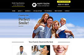 Dental Website Template