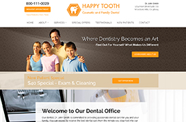 Dental Website Template