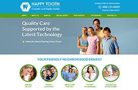 Dental Website Template