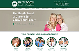 Dental Website Template