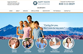 Dental Website Template