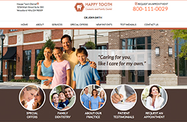 Dental Website Template