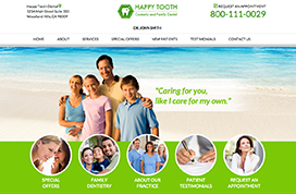 Dental Website Template