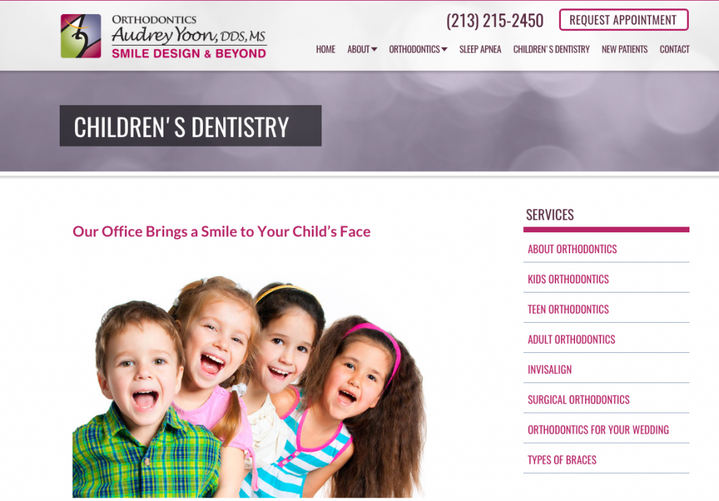 Websites for Pediatric Dentists