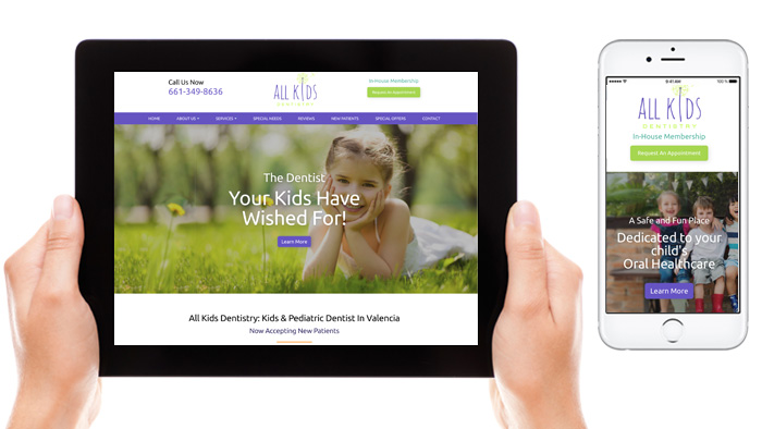 best pediatric dental websites